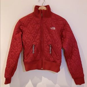 North Face Red Bomber XS Petite